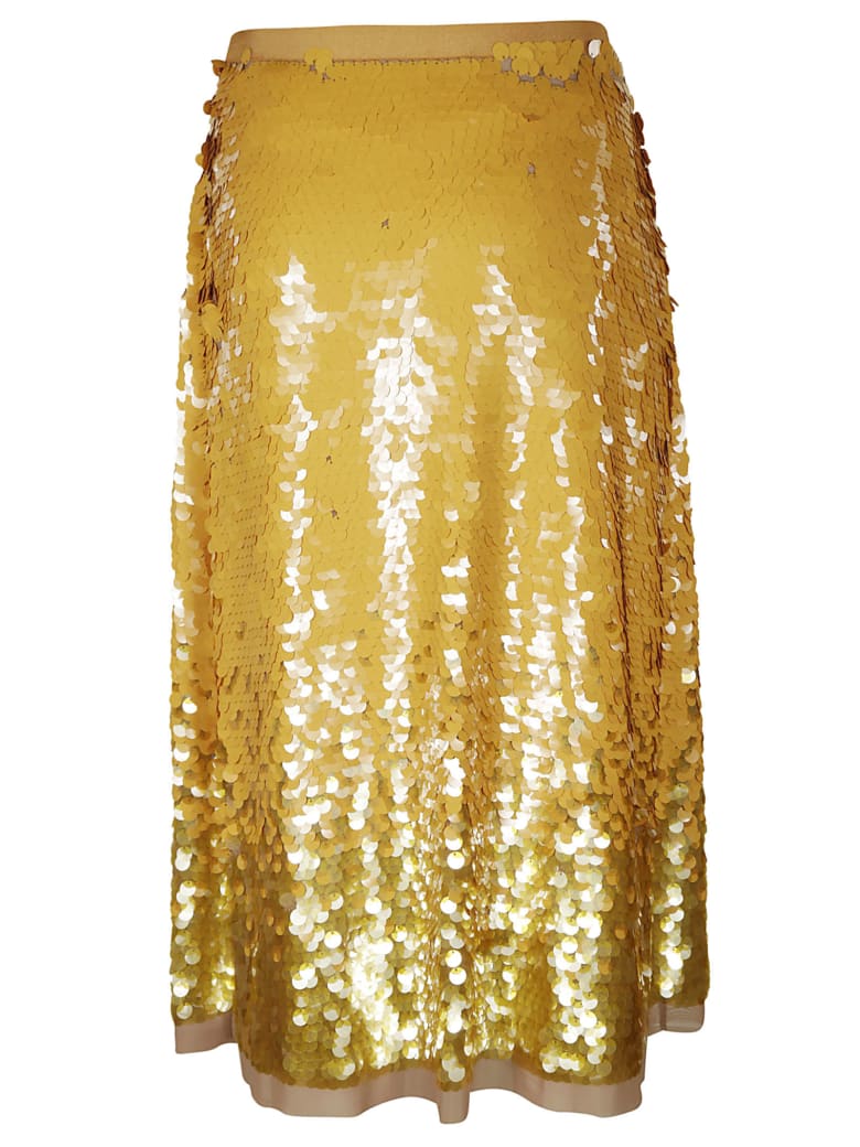 tory burch sequin skirt