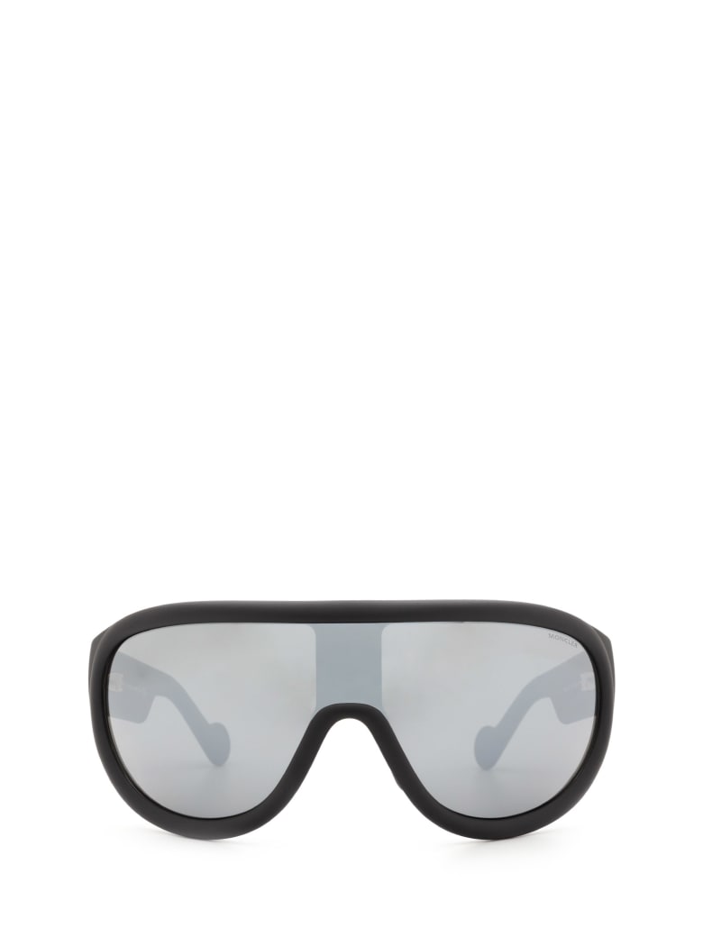 Moncler Eyewear Moncler Ml0106 Shiny Black Sunglasses - Shiny Black