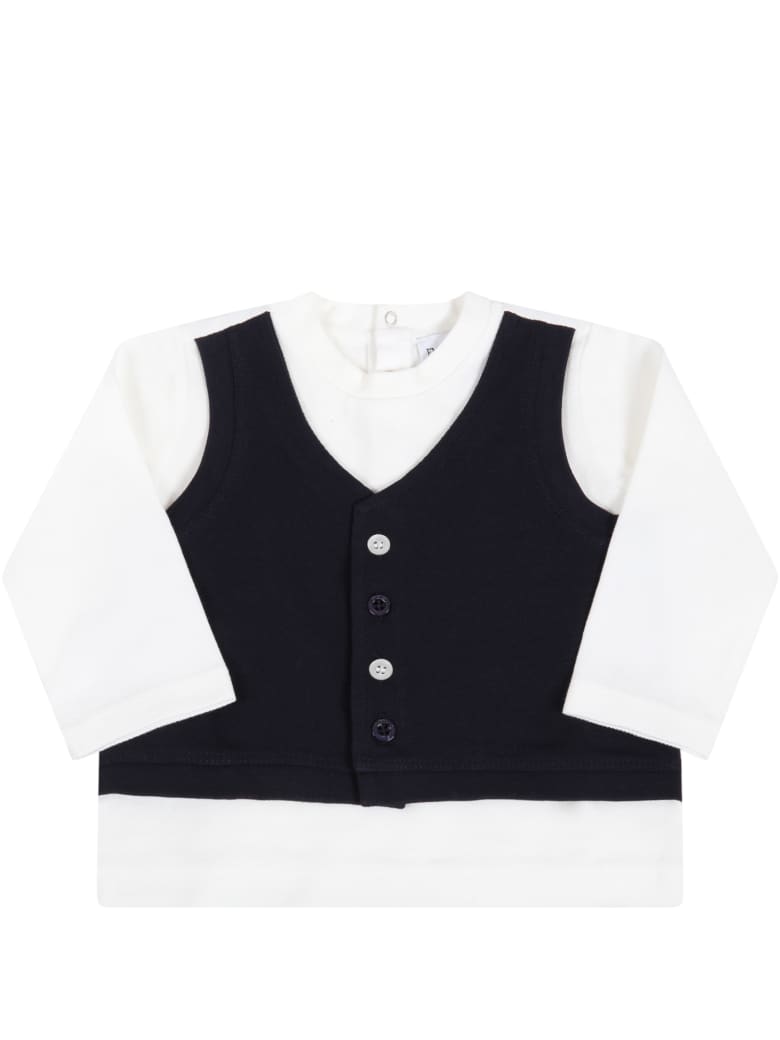 Armani Collezioni White T-shirt For Babyboy - White