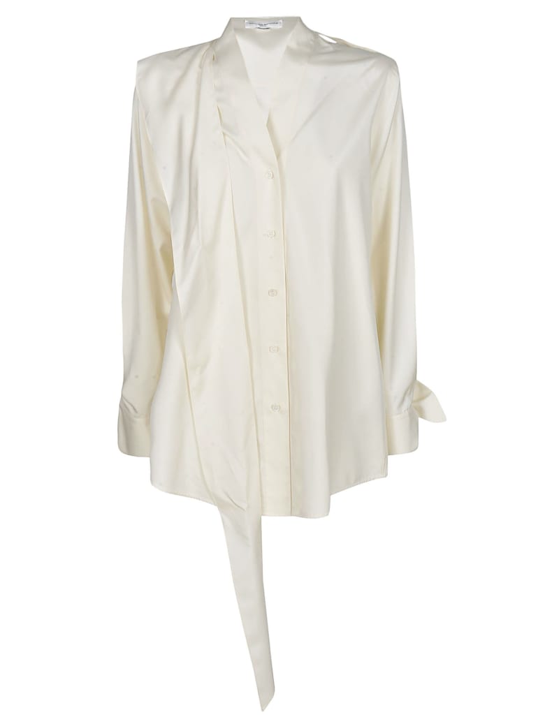 Victoria Beckham Classic Plain Blouse - White