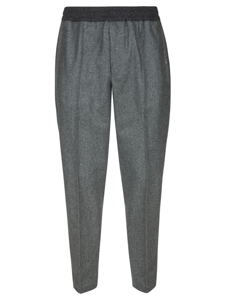 Moncler Ribbed Waist Track Pants - Nero