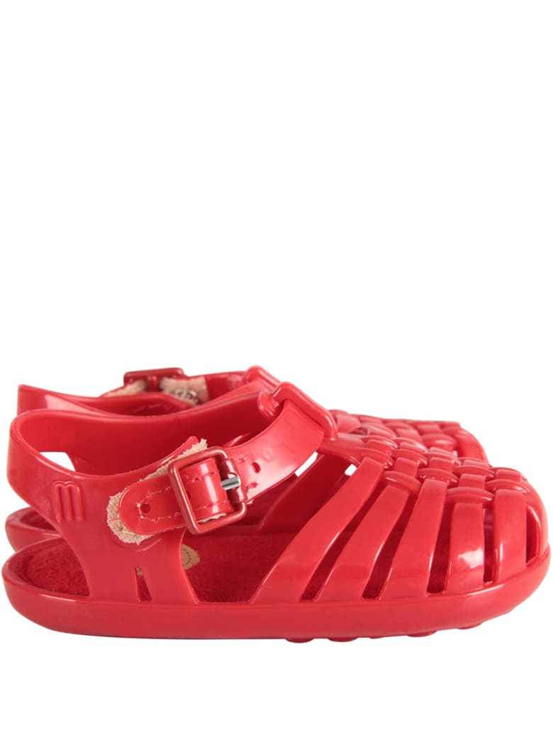 Melissa Red Sandals For Baby Kid - Red