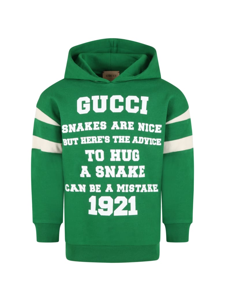 gucci green sweatshirt