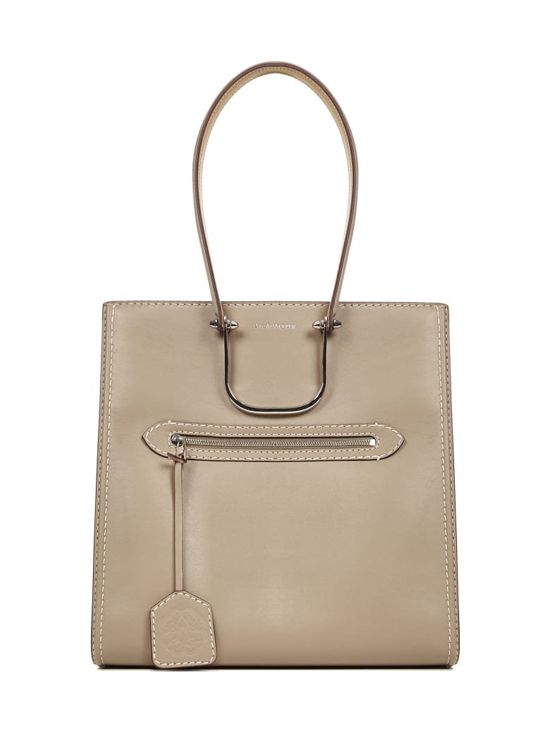 Alexander McQueen The Tall Story Shoulder Bag - Grey