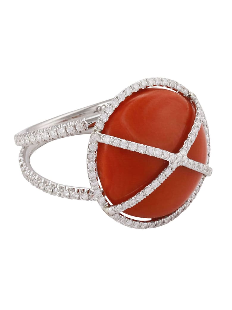 Lo Spazio Jewelry Lo Spazio Mare di Stelle Ring - Red