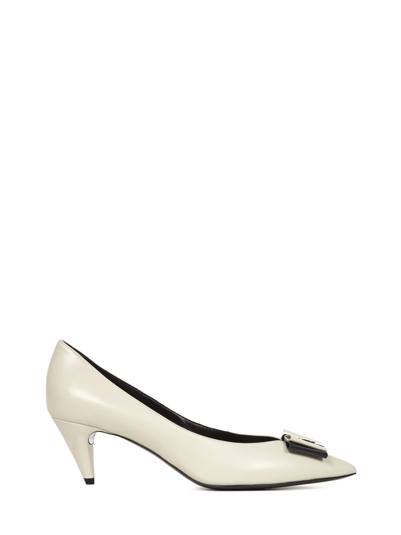 Saint Laurent Décolleté - White