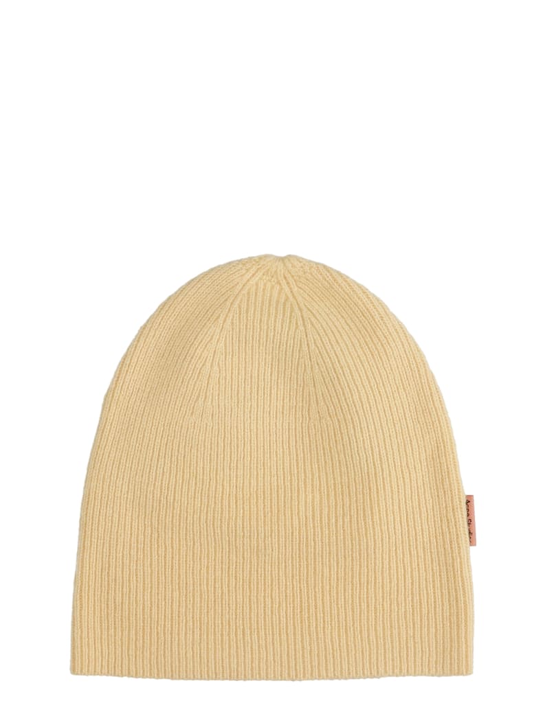 Acne Studios Hats In Yellow Wool - yellow