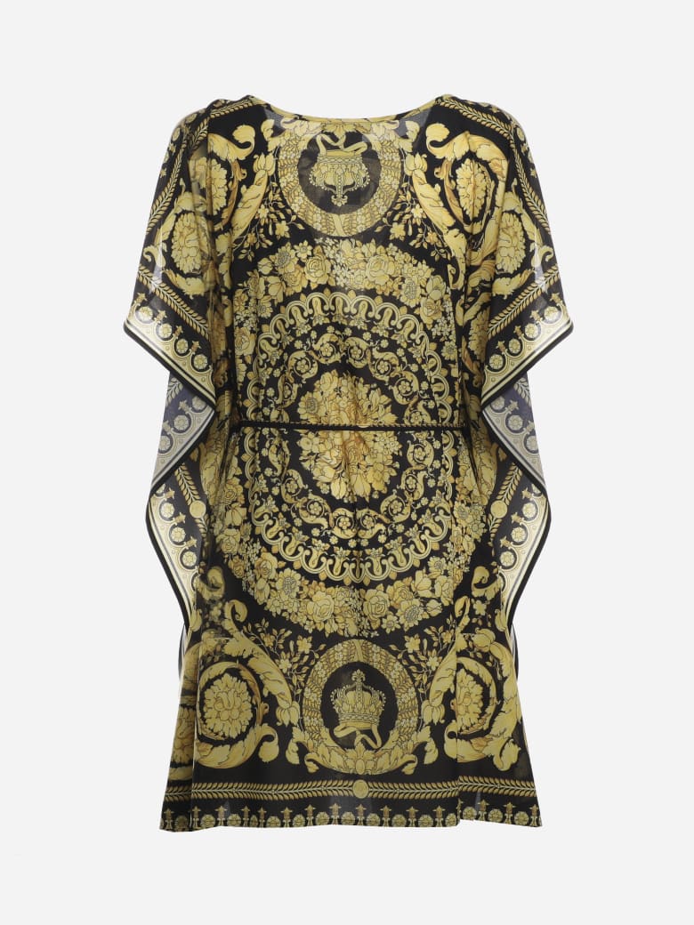 Versace Beach Cover-up With Barocco Print | italist