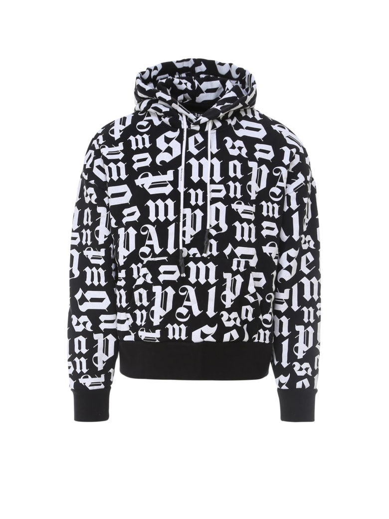 Palm Angels Sweatshirt - Black White
