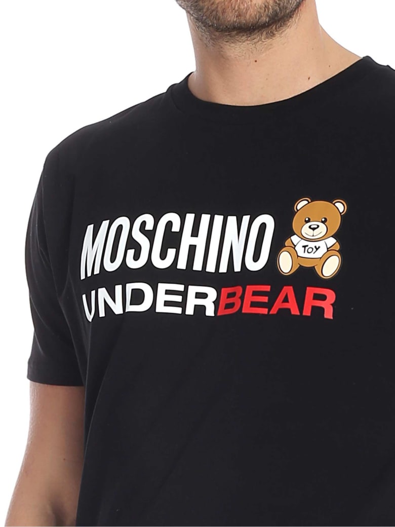 Moschino Underbear Logo T-shirt | italist, ALWAYS LIKE A SALE