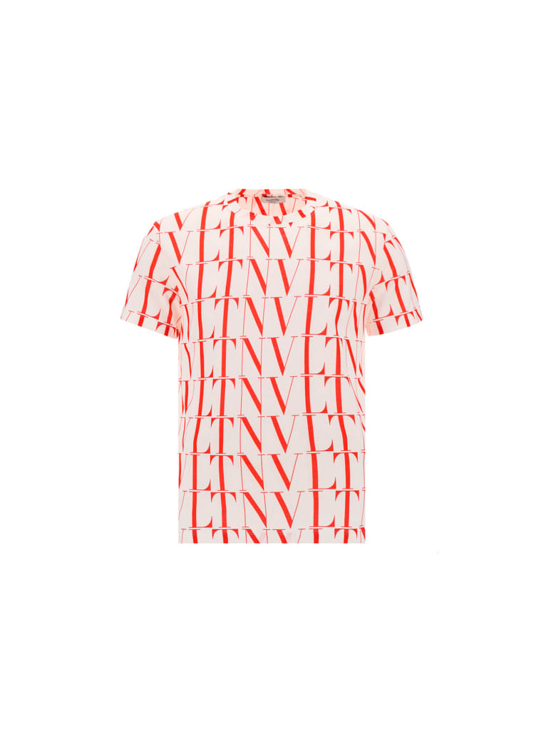 Valentino T-shirt - Bianco/rosso