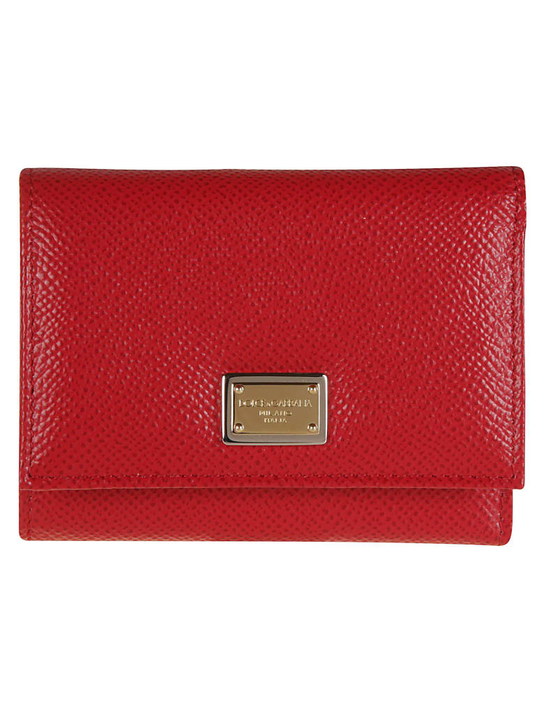 Dolce & Gabbana St. Dauphine Wallet - Red
