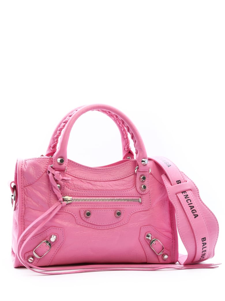 Balenciaga Mini City Classic Bag Pink | italist, ALWAYS LIKE A SALE