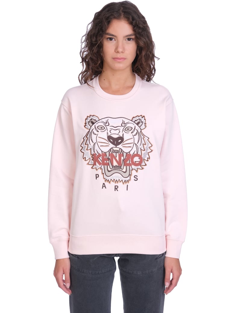 kenzo rose sweatshirt