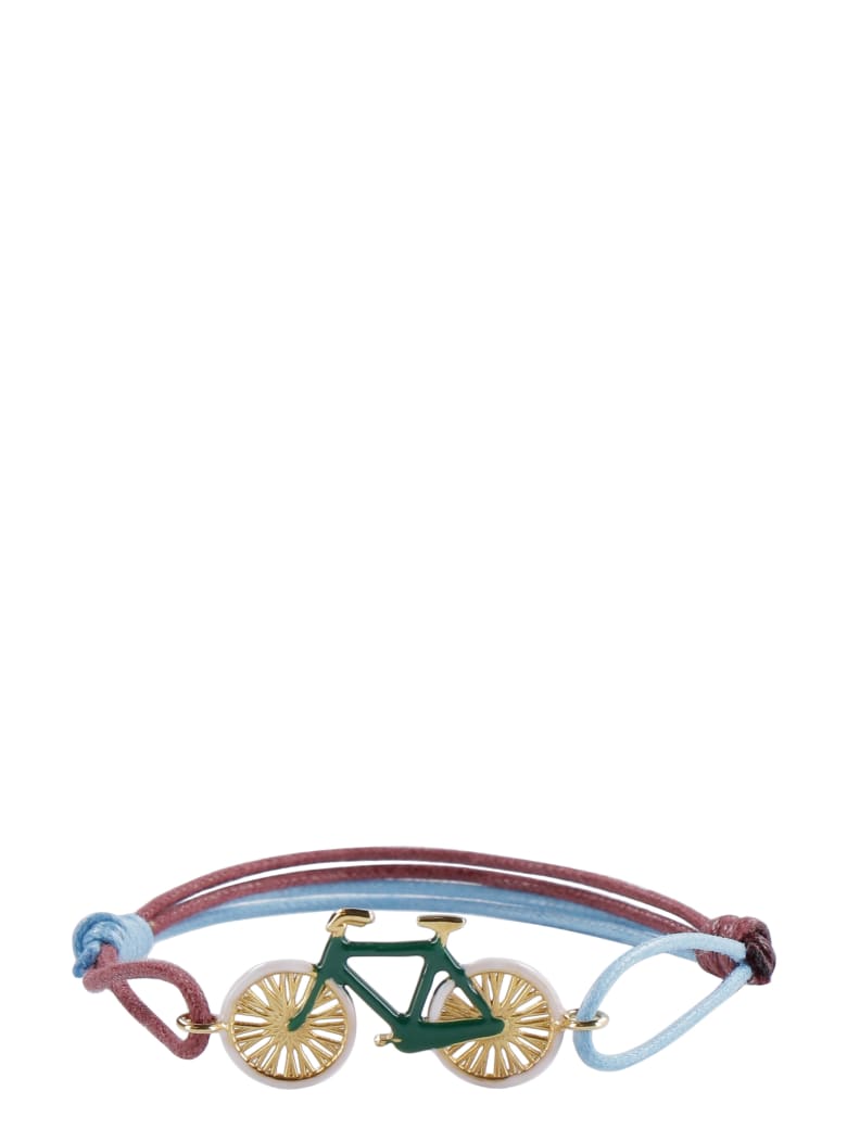 Aliita Bici Charm Cord Bracelet - Multicolor