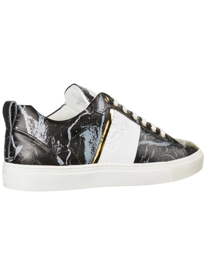 Versace Collection Shoes Leather Trainers Sneakers Medusa | italist