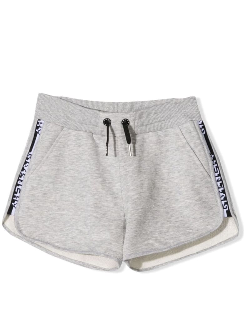 Givenchy Grey Cotton Shorts - Grigio