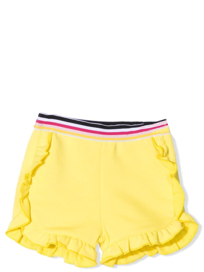 Givenchy Shorts With Ruches - Straw