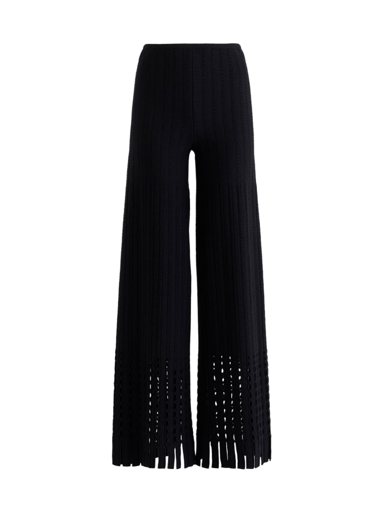 Alaia Fringes Pants - Noir