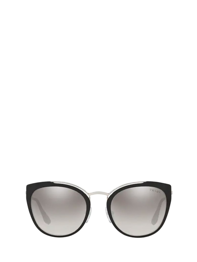 Prada Prada Pr 20us Silver / Black / Ivory Sunglasses Brass - Silver / Black / Ivory