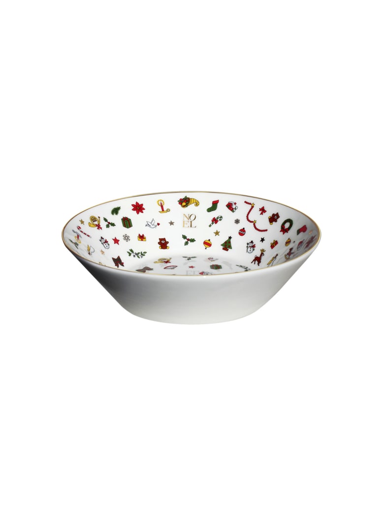 Taitù Medium Bowl - Noel Oro Collection - Multicolor and Gold