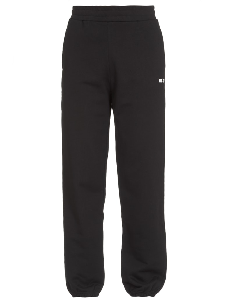 MSGM Cotton Trackpant - BLACK