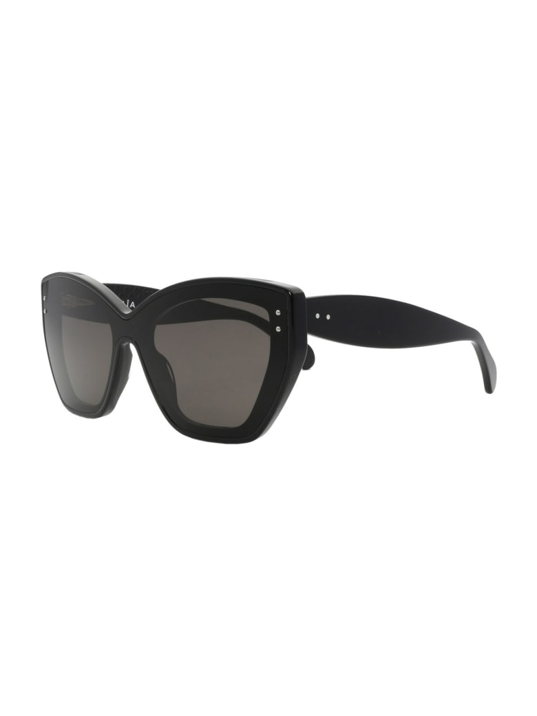 Alaia AA0044S Sunglasses - Black Black Grey