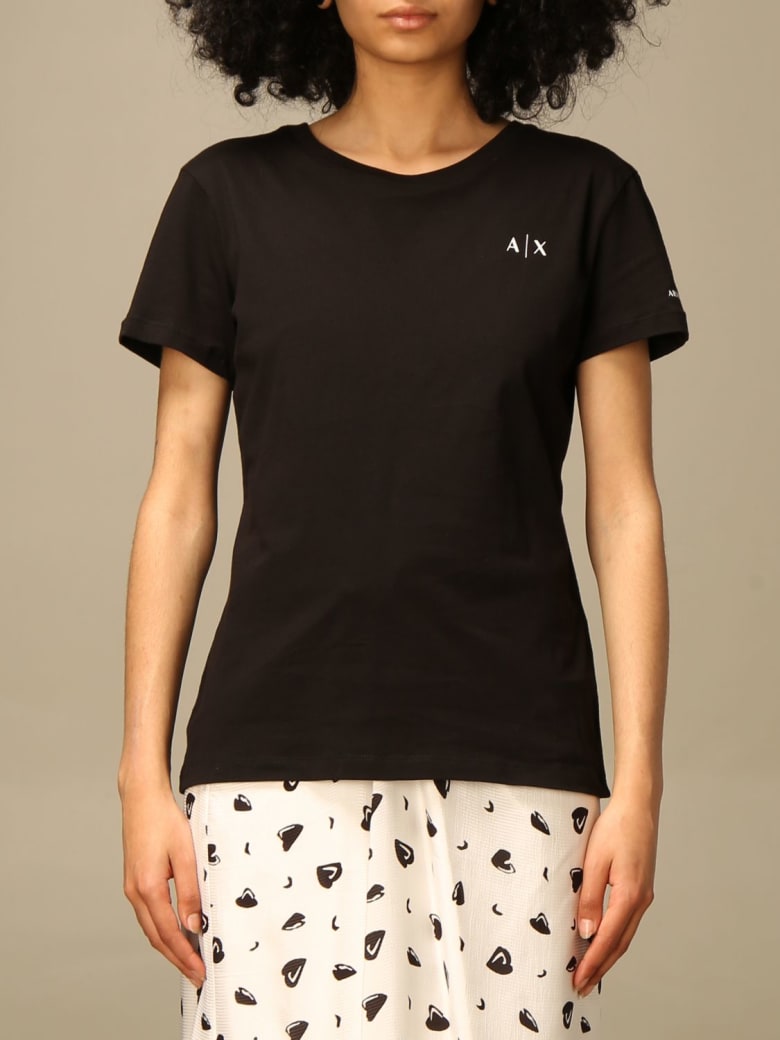 Armani Collezioni Armani Exchange T-shirt Armani Exchange T-shirt With Logo - Black
