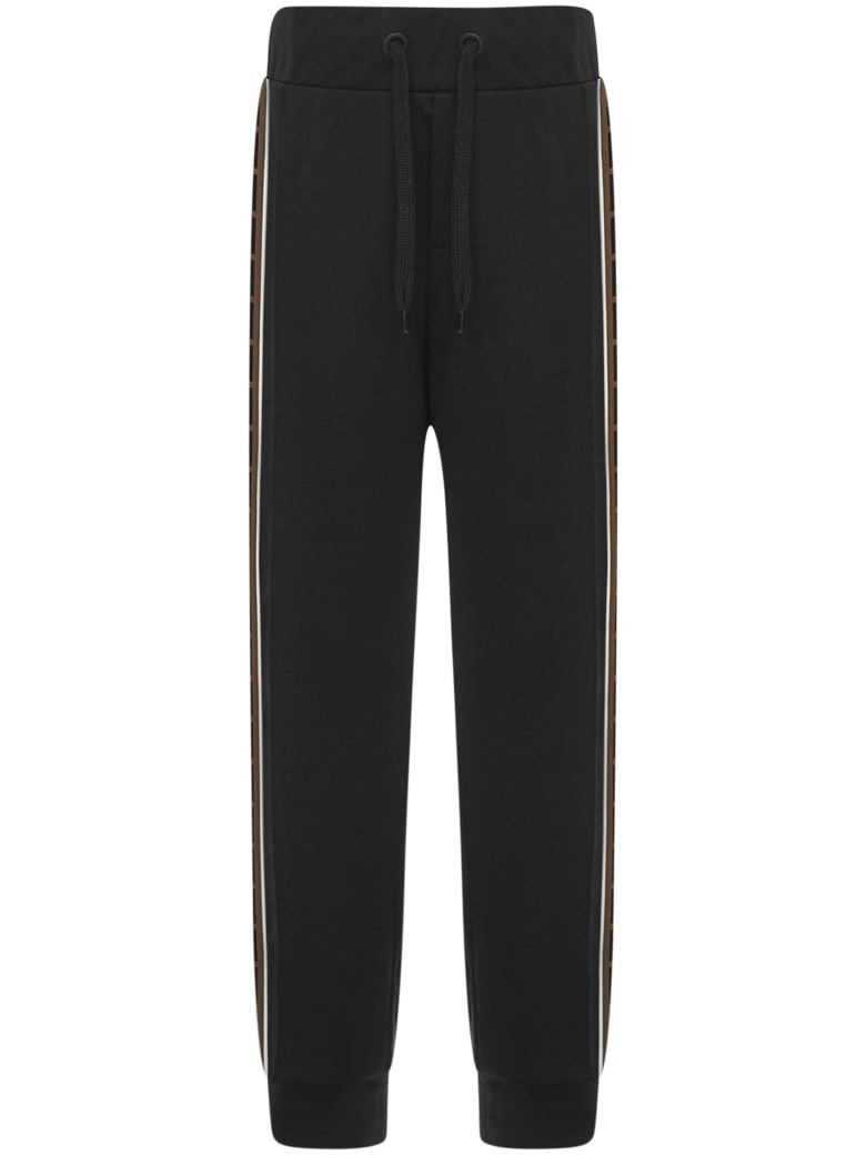 Fendi Kids Trousers - Black