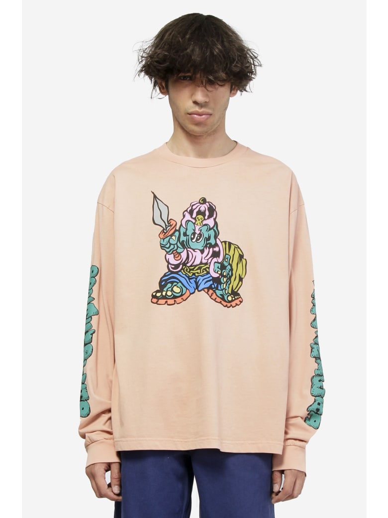 Brain Dead Little Barbarian Longsleeve - orange