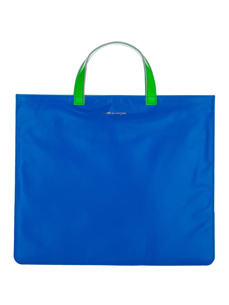 Comme des Garçons Wallet Comme Des Garcons Wallet Fluo Slim Tote - BLU ORANGE