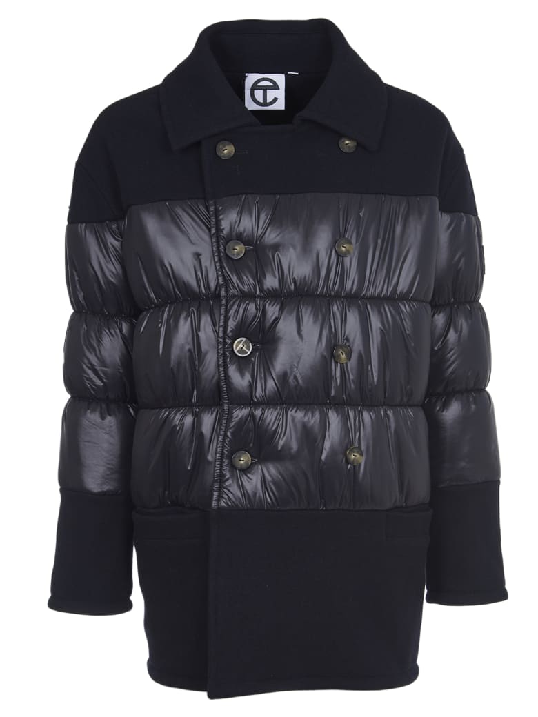 Telfar Puffy Jacket With Wool - Black