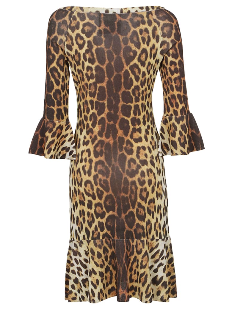 Moschino Leopard Print Dress | italist, ALWAYS LIKE A SALE