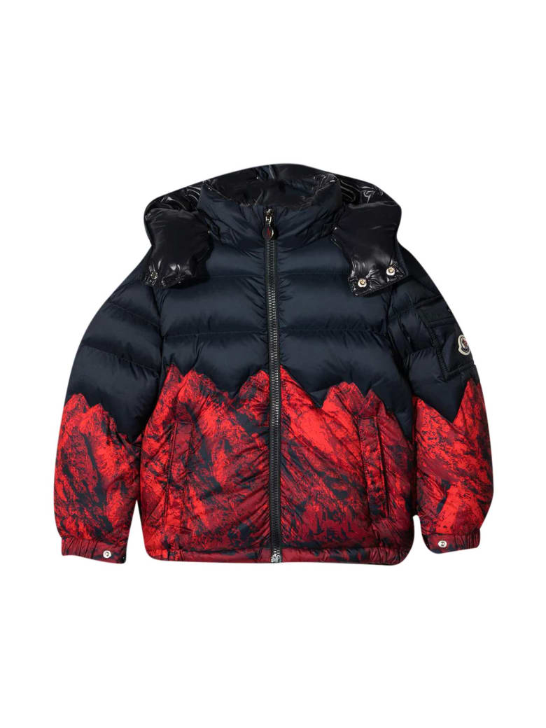 moncler blue white red