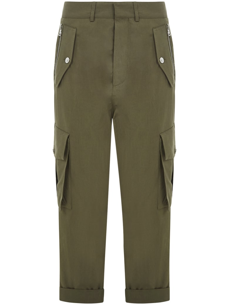Balmain Paris Trousers - Kaki