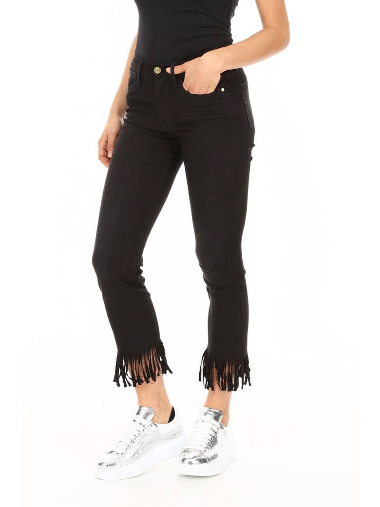 levi fringe jeans