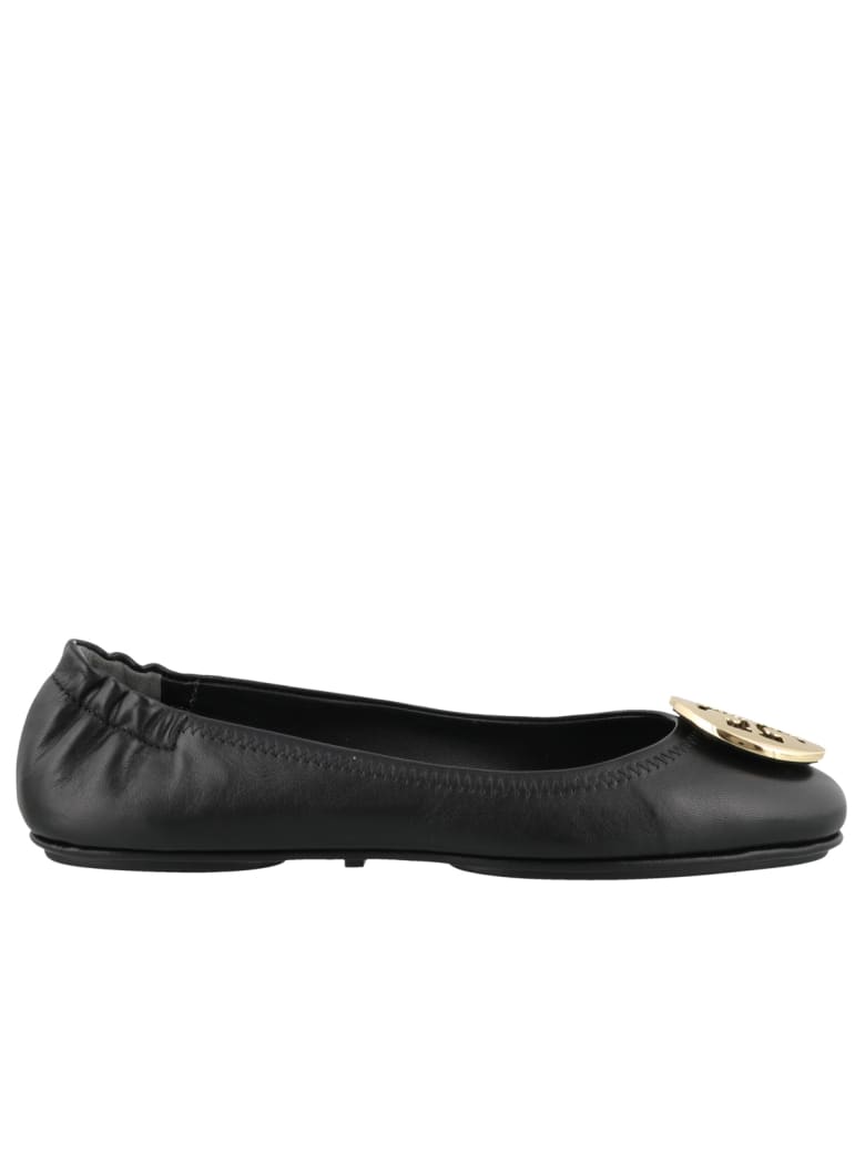 tory burch minnie travel ballet with logo