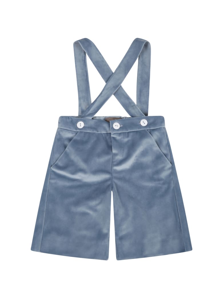 Little Bear Light Blue Short For Baby Boy - Light Blue