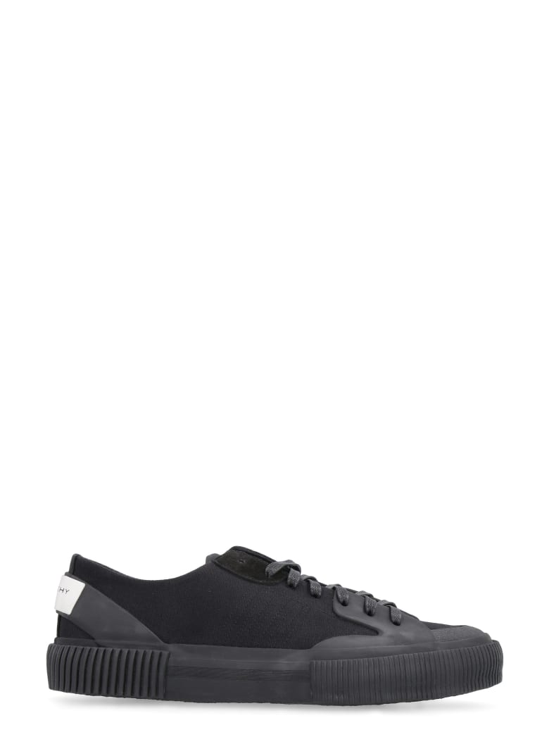 givenchy chain tennis light low sneakers in canvas