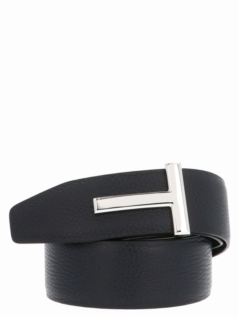 Tom Ford 't' Belt - Multicolor