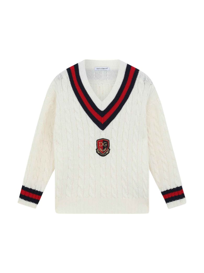 Dolce & Gabbana Cream Sweater - Panna