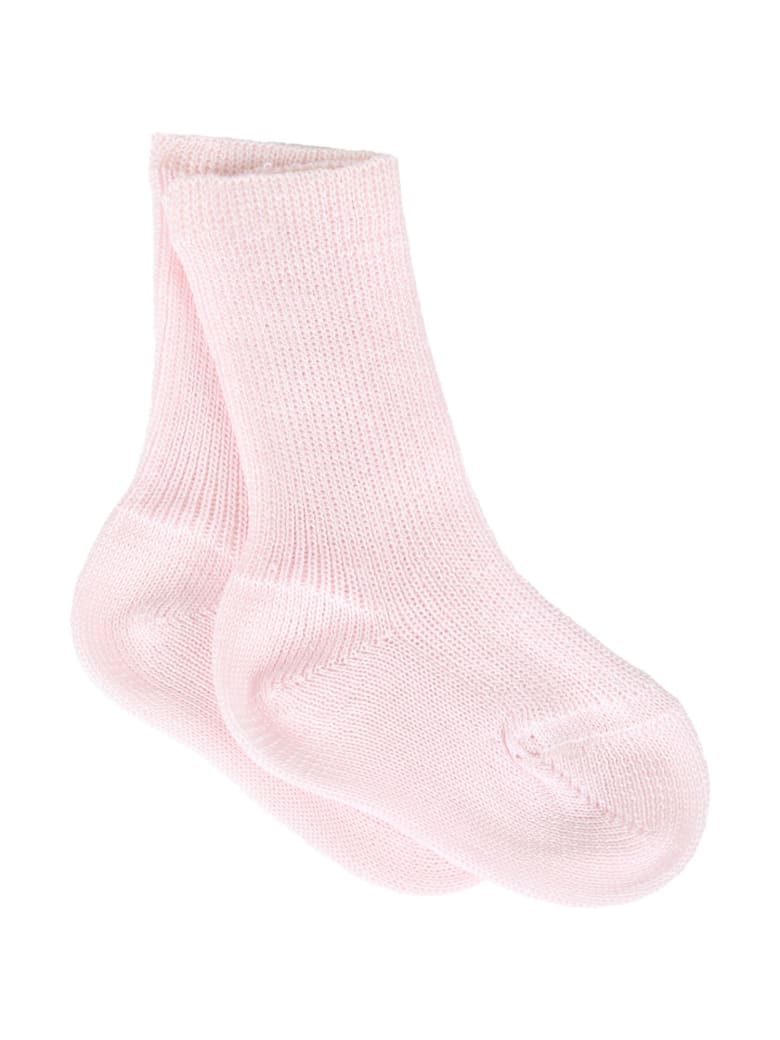 Story loris Pink Socks For Babygirl - Pink