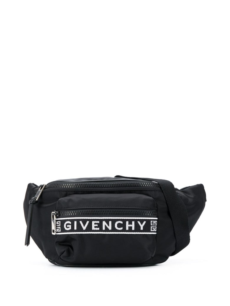 Givenchy Black Logo-panel Belt Bag