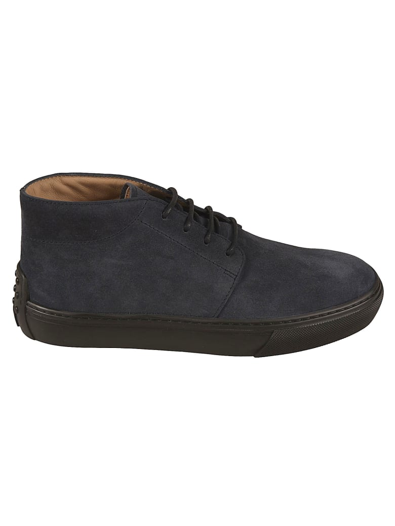 Tod's Polacco Cassetta Lace-up Boots - Notte