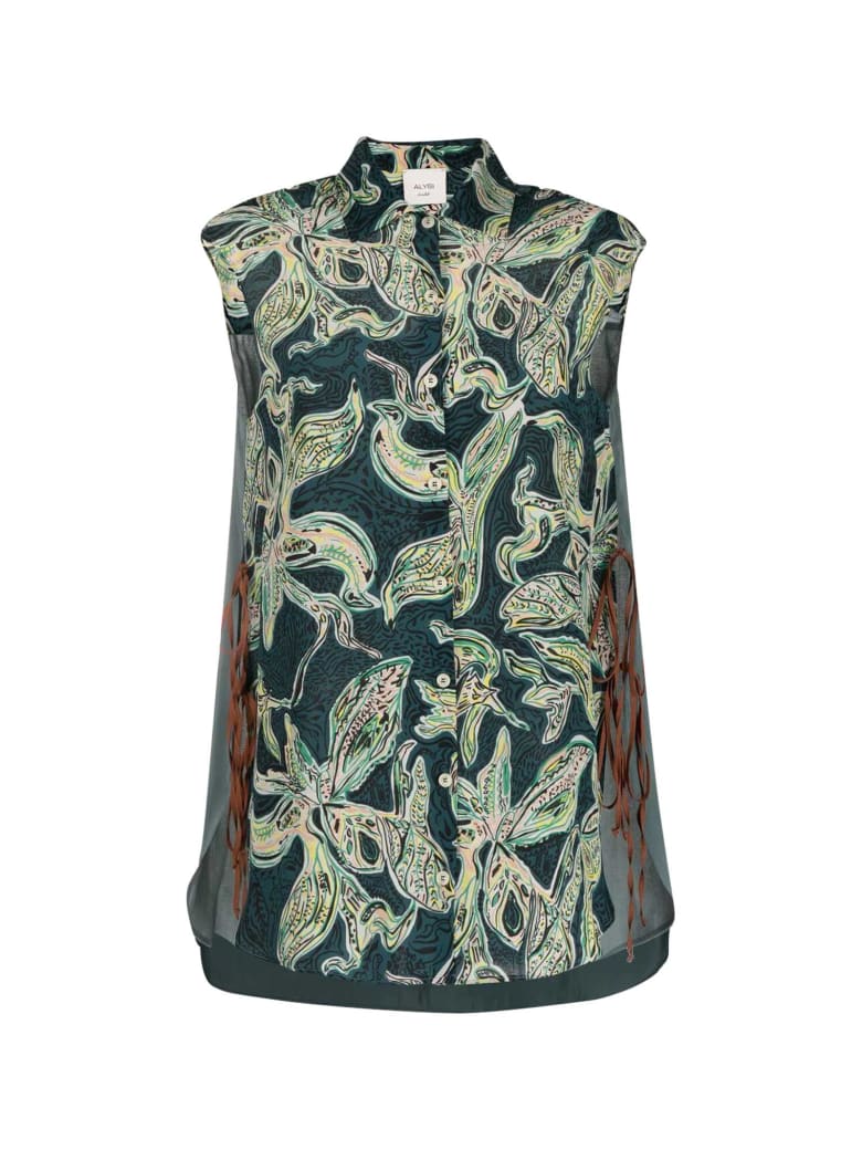 Alysi Blouse With Print - Verde