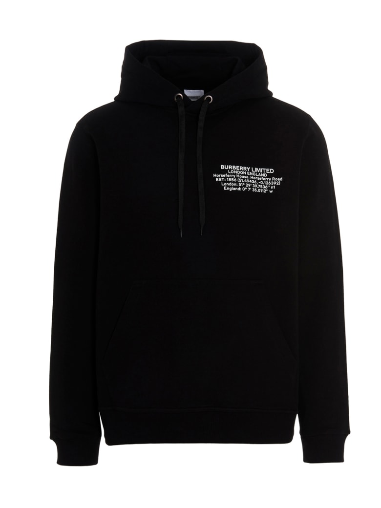Burberry 'allen' Hoodie - Black