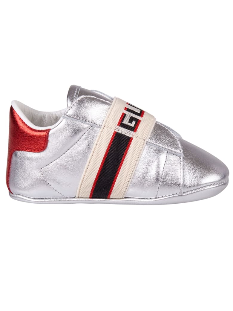 Gucci Junior Sneakers - Silver