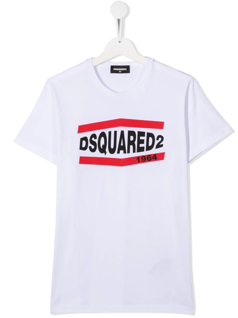Dsquared2 White D2kids 1964 T-shirt
