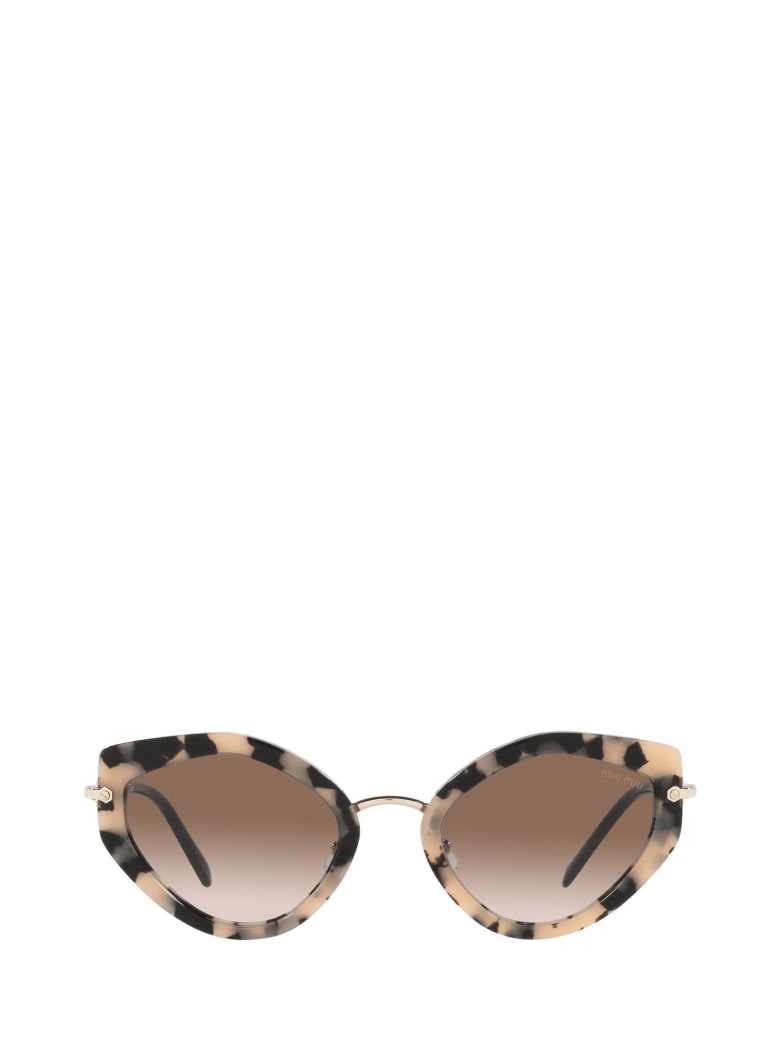 Miu Miu Miu Miu Mu 08xs Havana Pink Sunglasses - Havana Pink