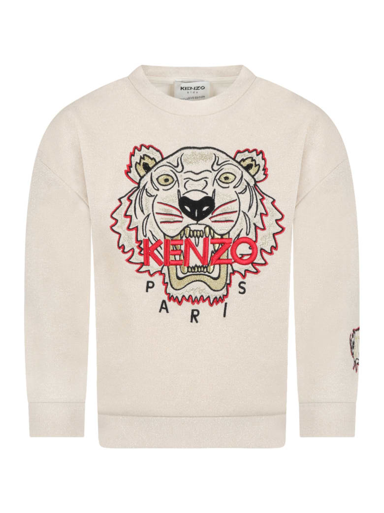beige kenzo sweatshirt